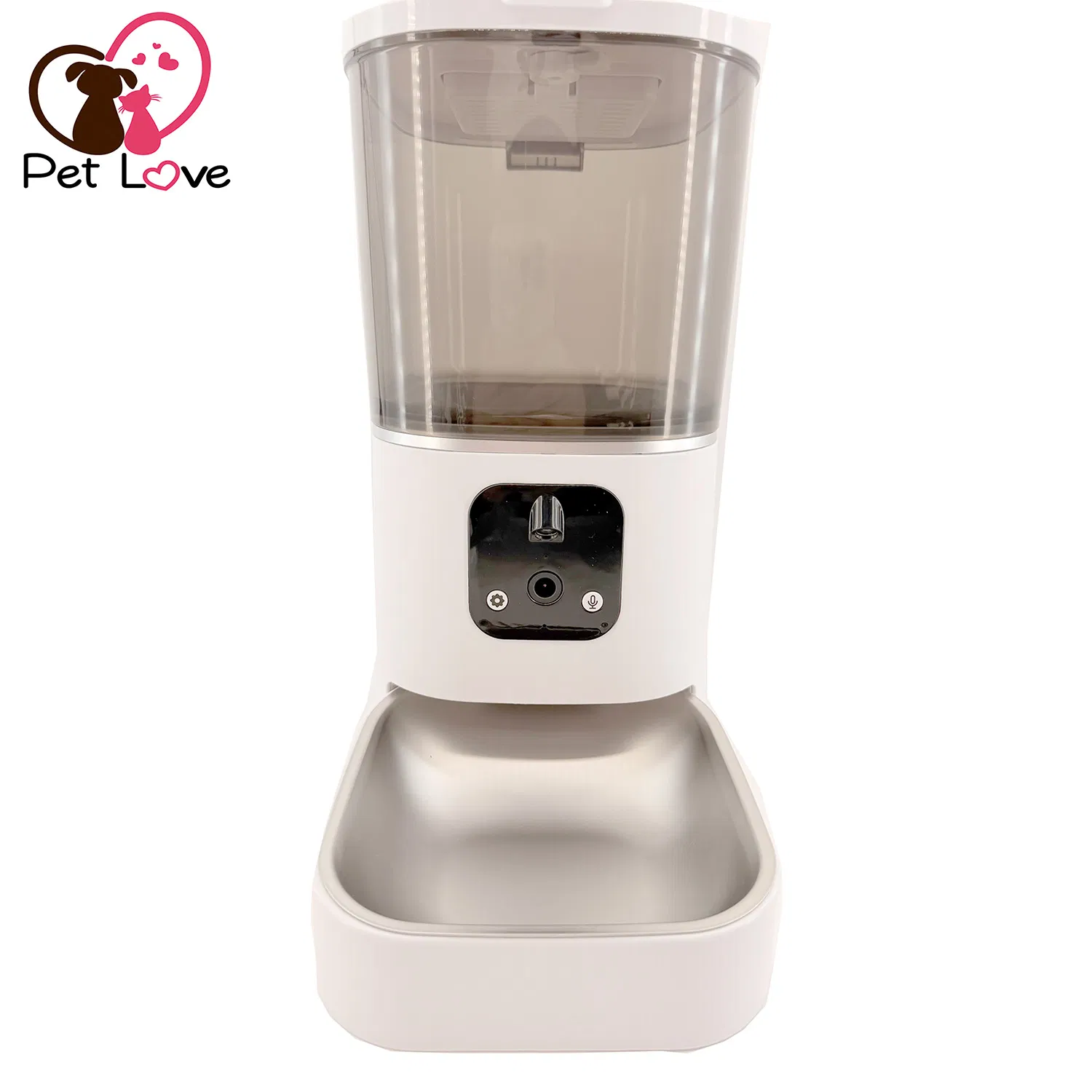 Smart Bluetooth Pet Feeder with HD Camera and Monitoring