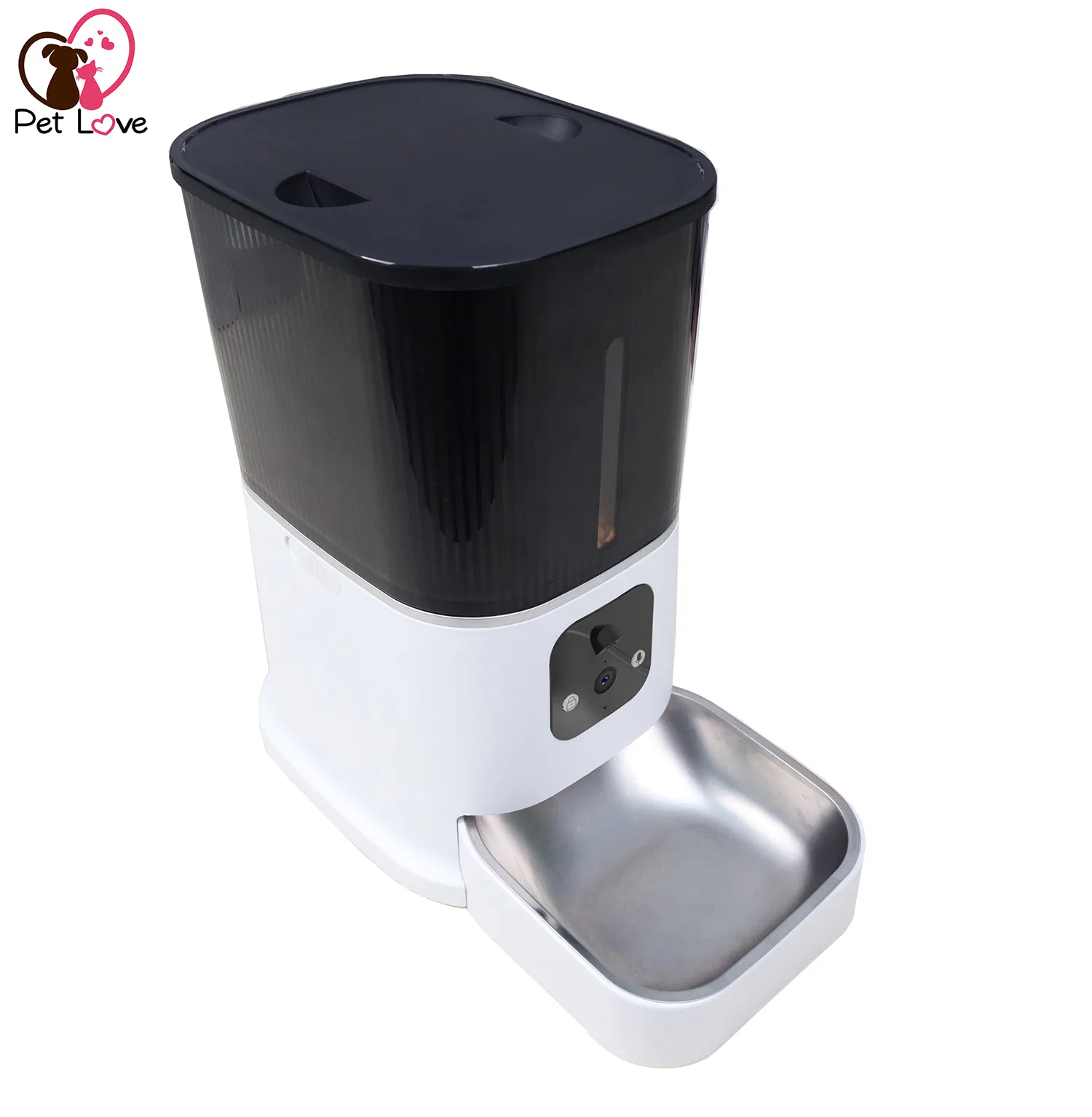 Remote Monitoring Pet Feeder with Two-Way Audio and Real-Time Alerts