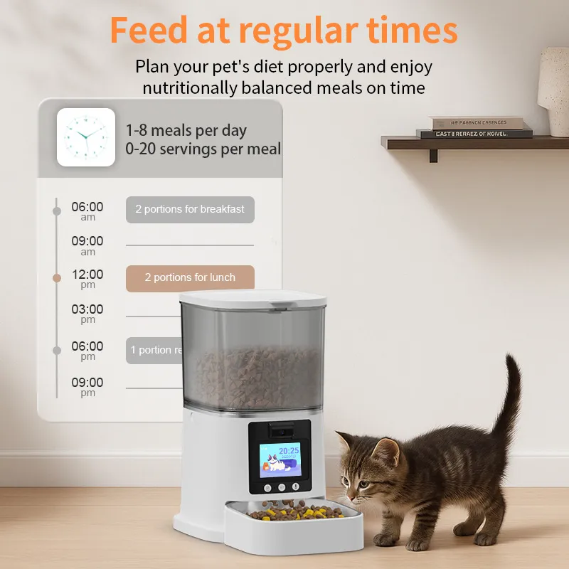 Smart Pet Feeder Features