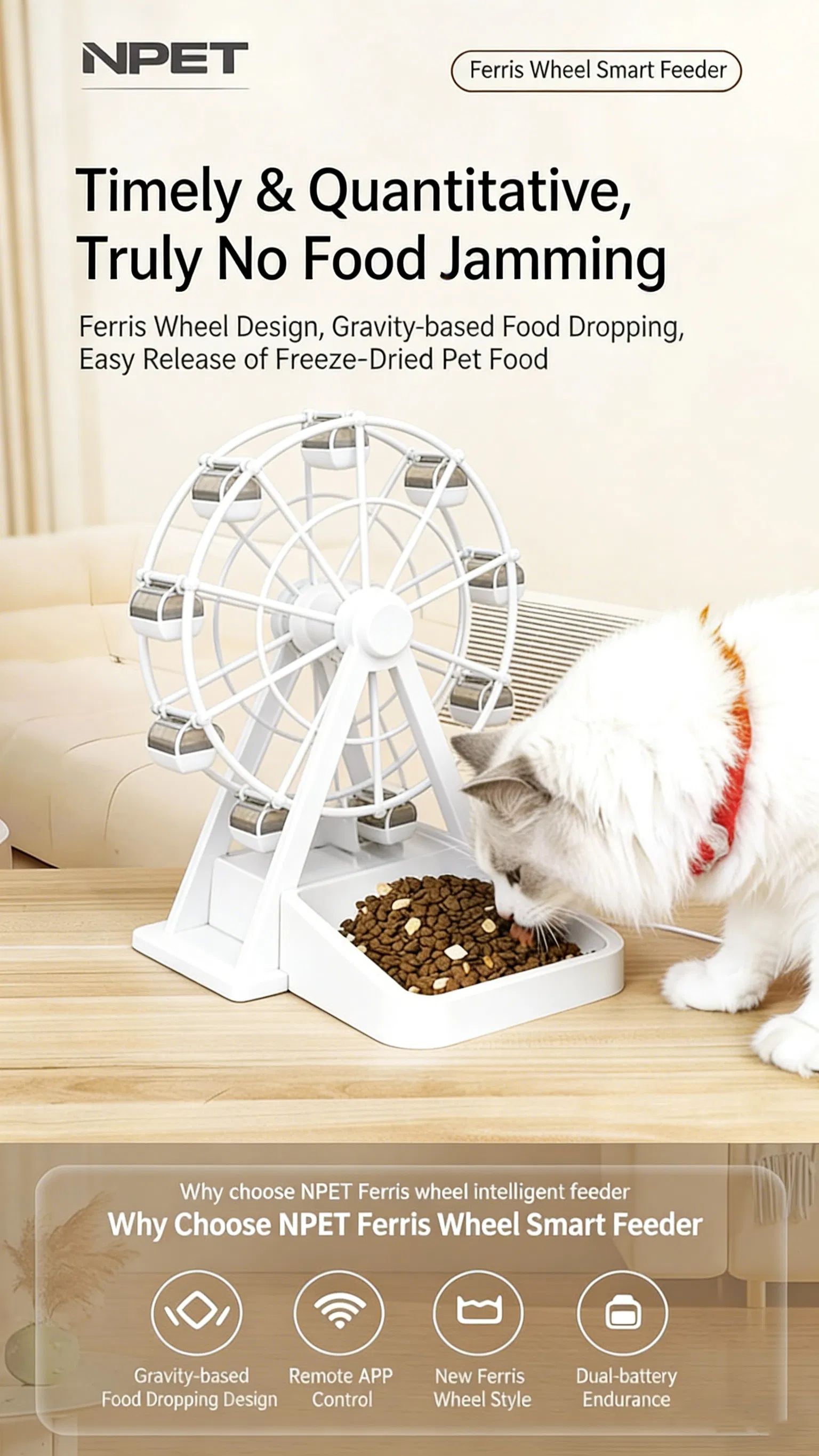 Smart Wi-Fi Pet Feeder Display 2