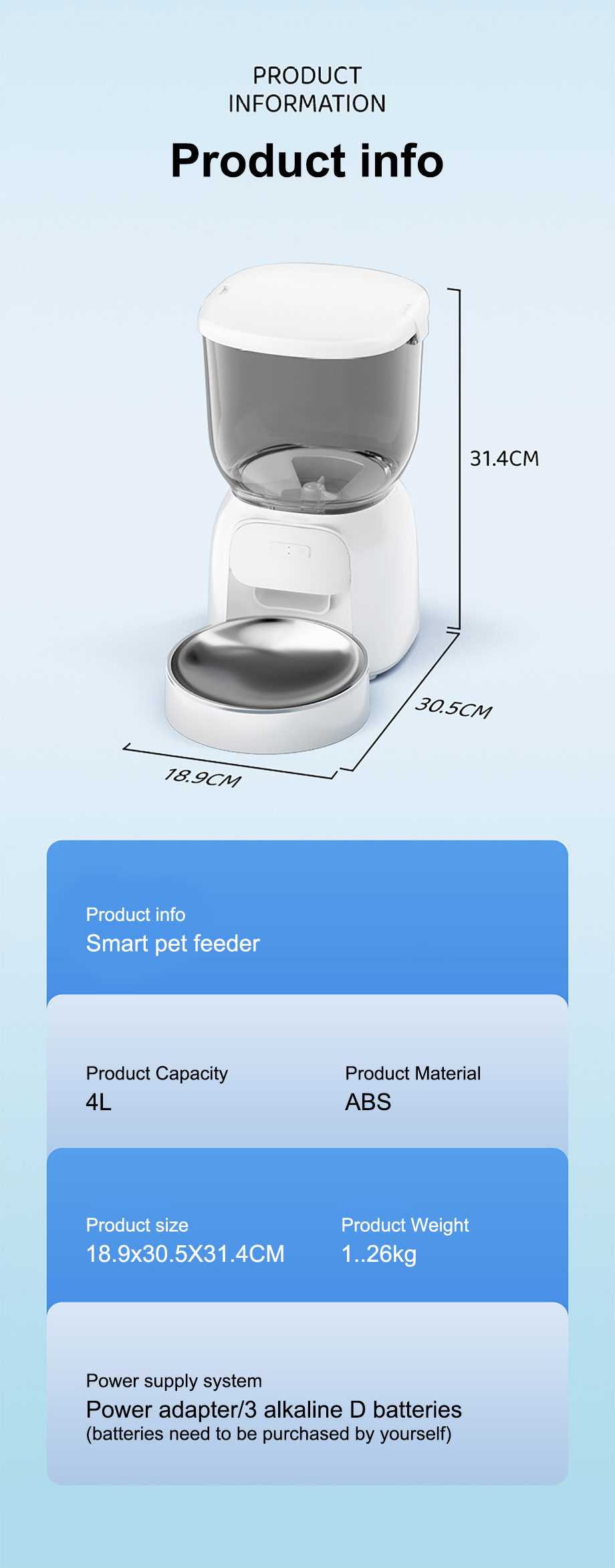 Product info