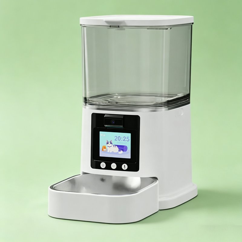 APP Controlled Timed Feeder with 4MP Camera and 6L Pet Products
