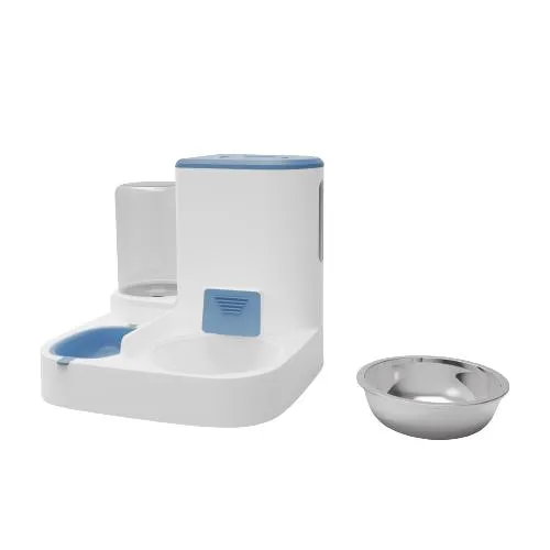 Automatic Pet Feeder Water Food in One Dog Cat Food Dispenser Pet Water Fountains