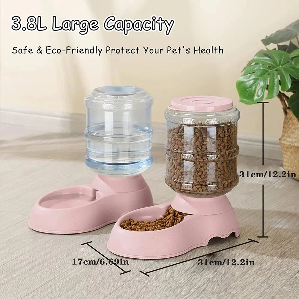 Automatic Water Dispenser Large Capacity Pet Feeder for Small Large Dog Food Bowl