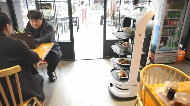 Competitive Price Indoor Delivery Robot Smart Delivery Robot for Office Building Delivery