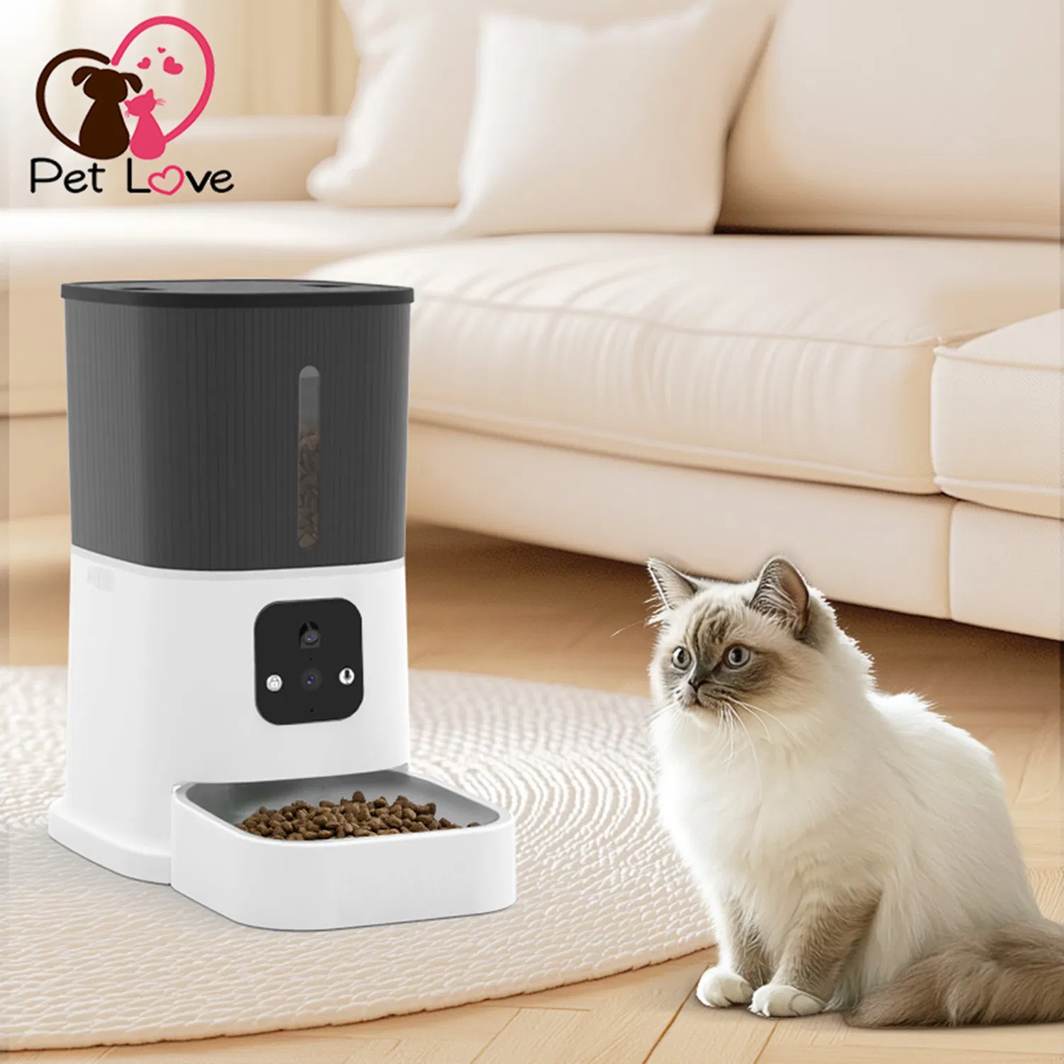 Dual Camera Pet Feeder Features