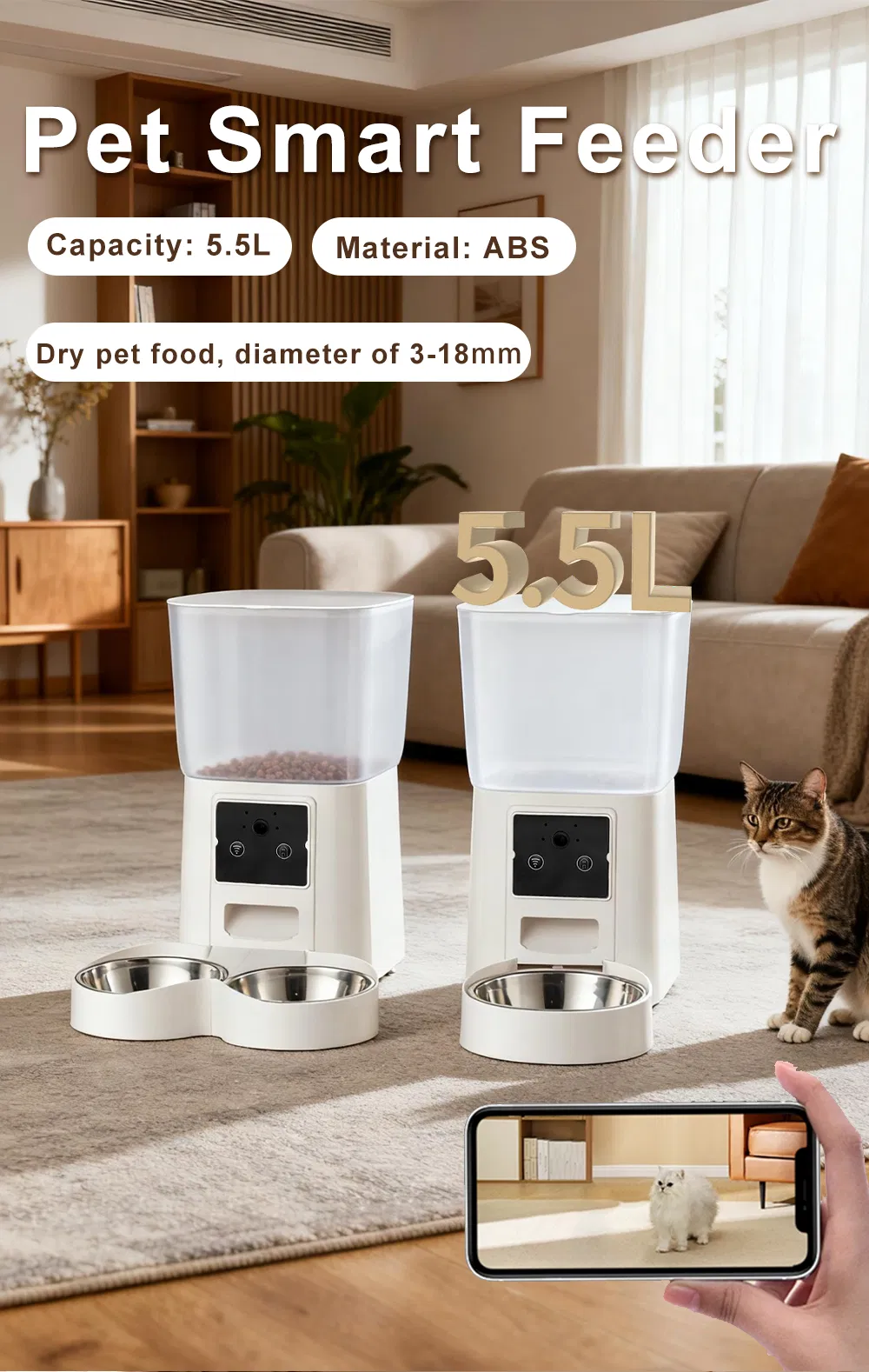 Smart Automatic Pet Feeder Details