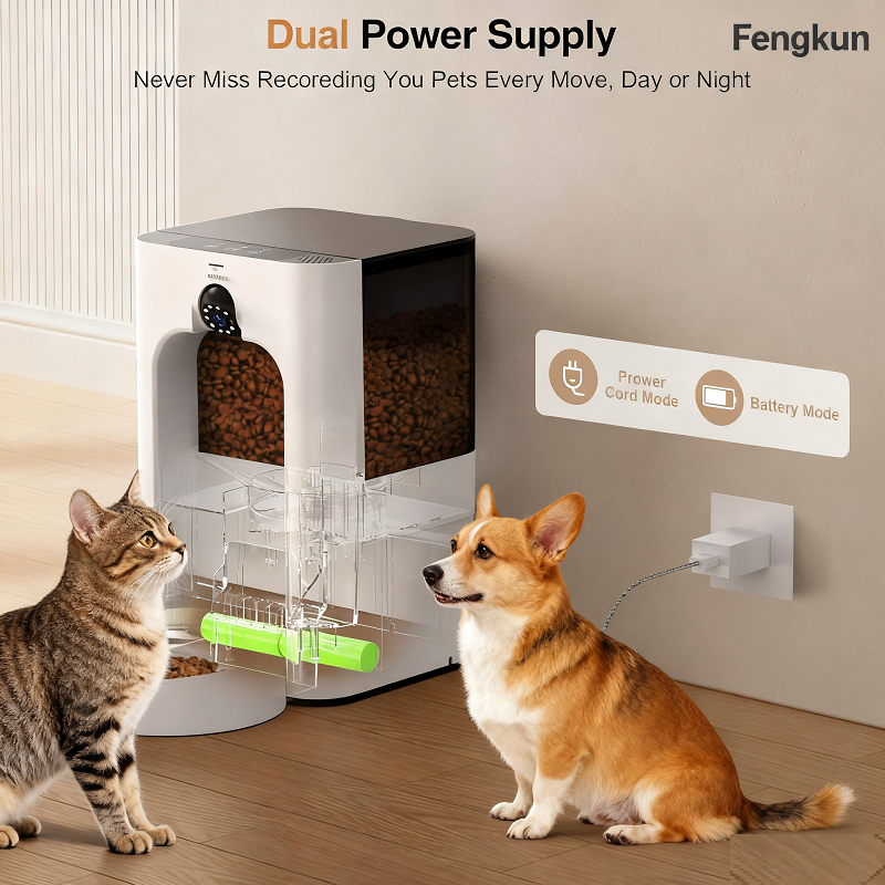 Pet Products APP Controlled Pet Feeder for Cats and Dogs