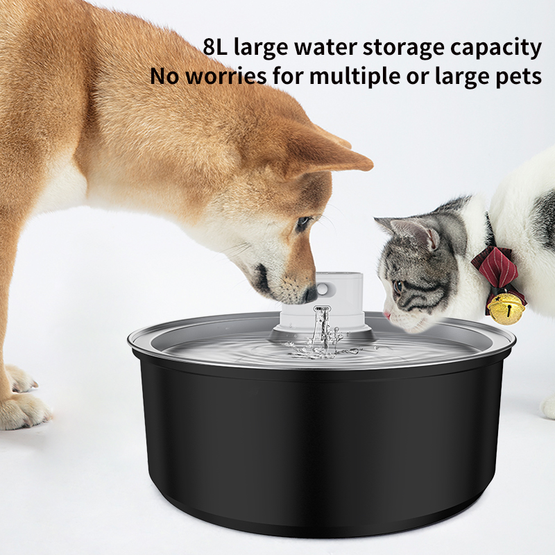 Ultra-Quiet Pet Supply Automatic Pet Water Fountain Large Capacity Cat Water Dispenser