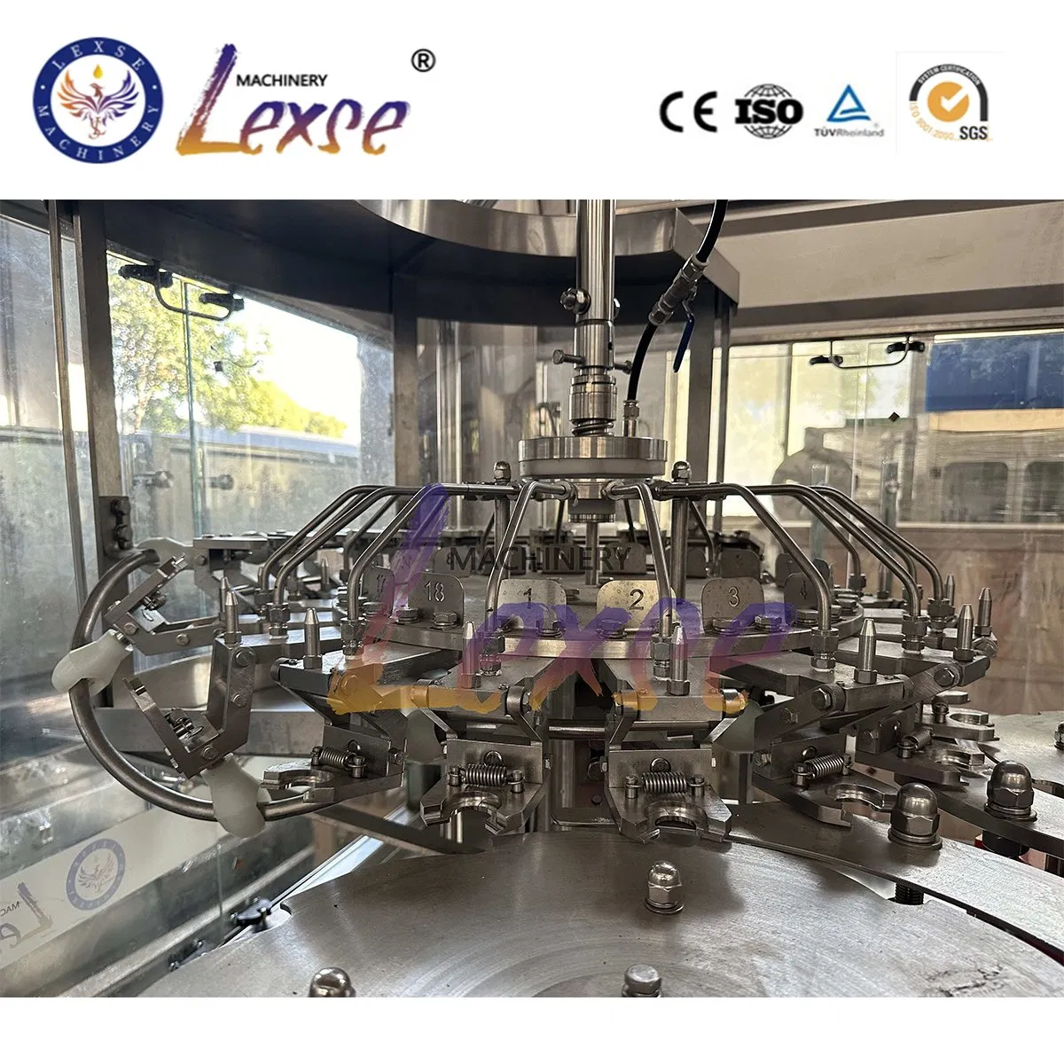 Fully Automated Pet Water Bottle Filler and Capper System