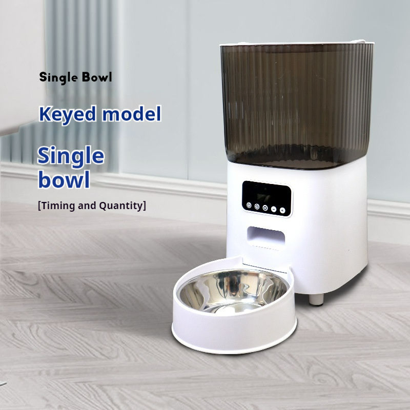 Smart Automatic Pet Feeder with 5L Large Capacity Setup Timed