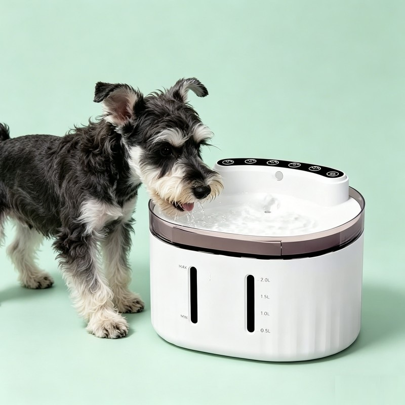 Travel-Friendly Pet Water Feeder with Large Capacity Design