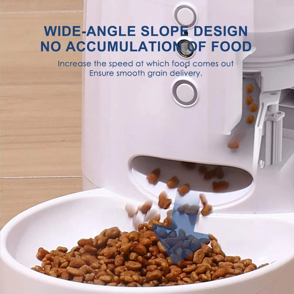 Automatic Pet Feeder WiFi Camera Video Cat Dog Feeder Dispenser
