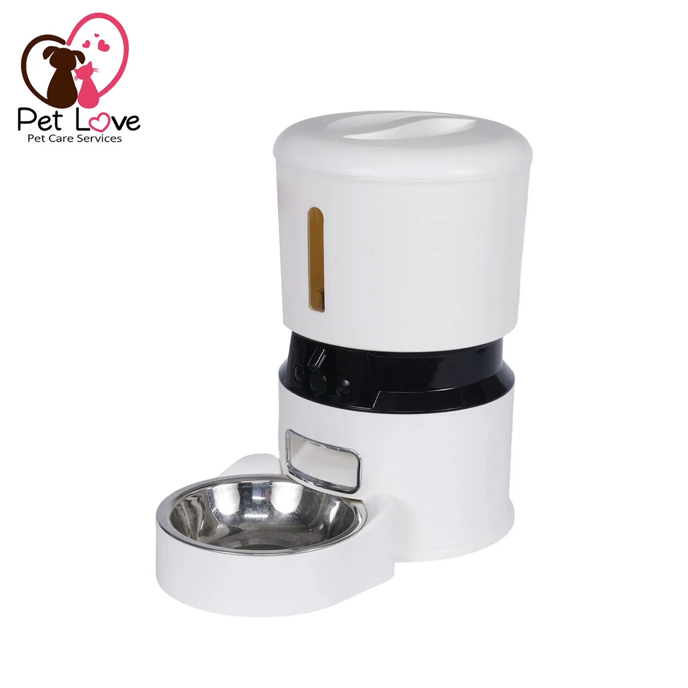 Smart Automatic Pet Feeder with Video Monitoring and Scheduling