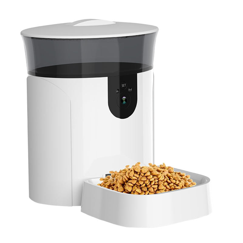 APP Control CMOS Sensor Timing Built-in Mic Smart Automatic WiFi Pet Feeder
