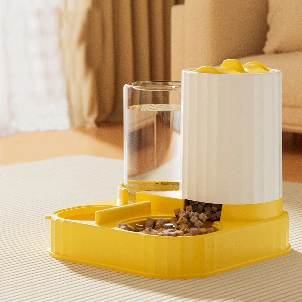 Pet Products APP Controlled Multi Pet Digital Timer Large Capacity Smart Feeder