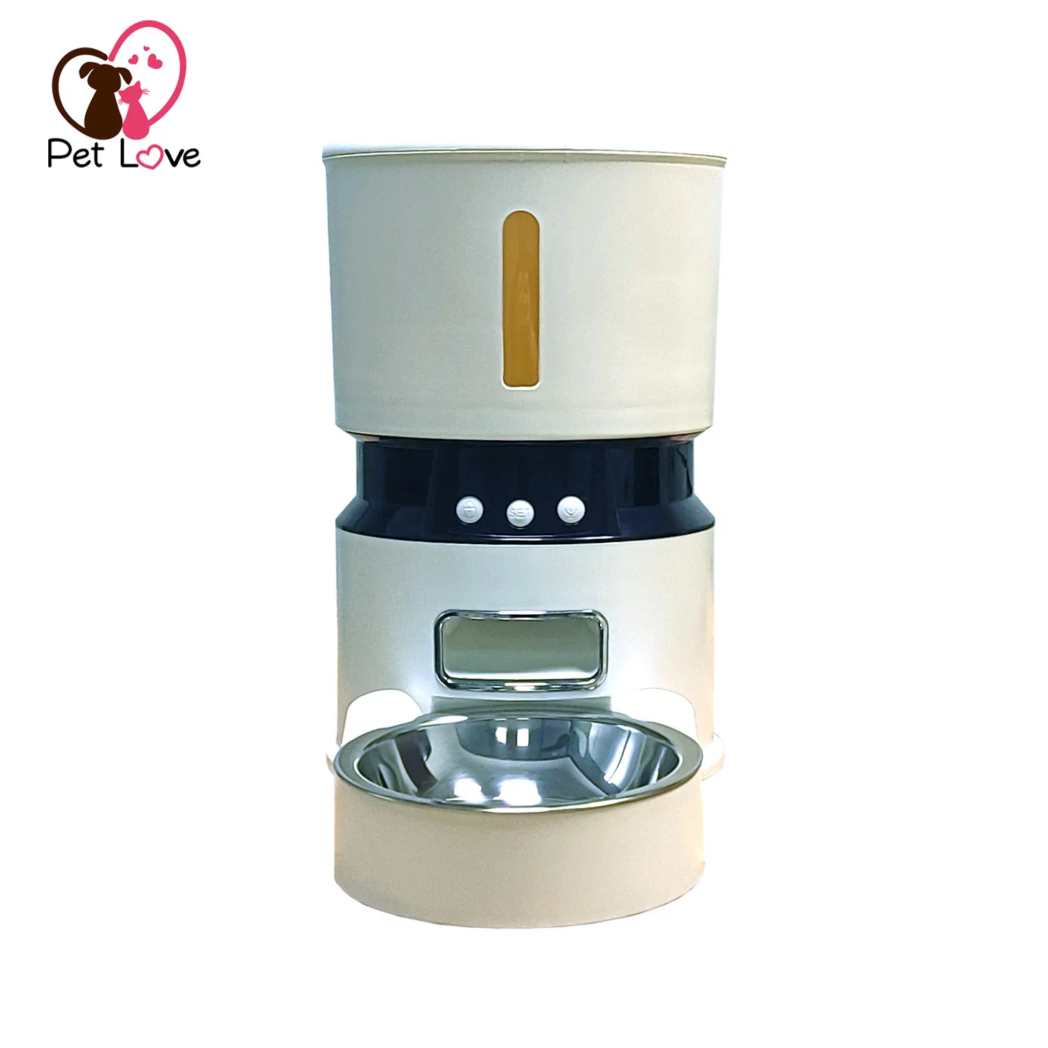 Remote Feeding Pet Feeder with 10-Second Voice Recording