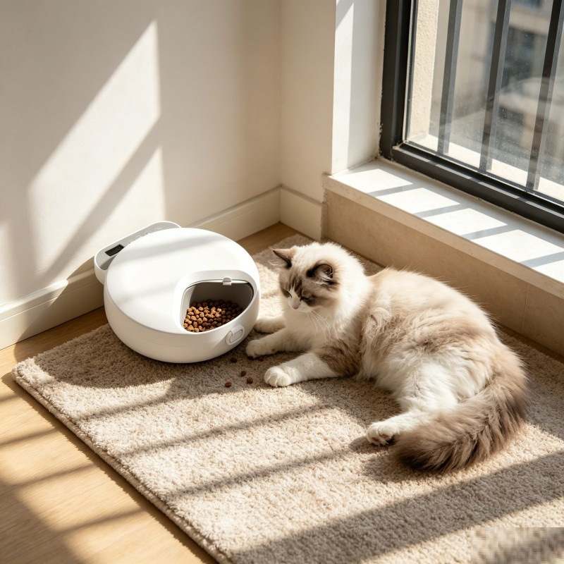 Smart Pet Feeder with 360 Day Battery and Portion Control Pet Products