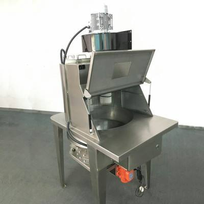 Compact Dustless Feeding Station for Small Pets and Animals Food Raw Material