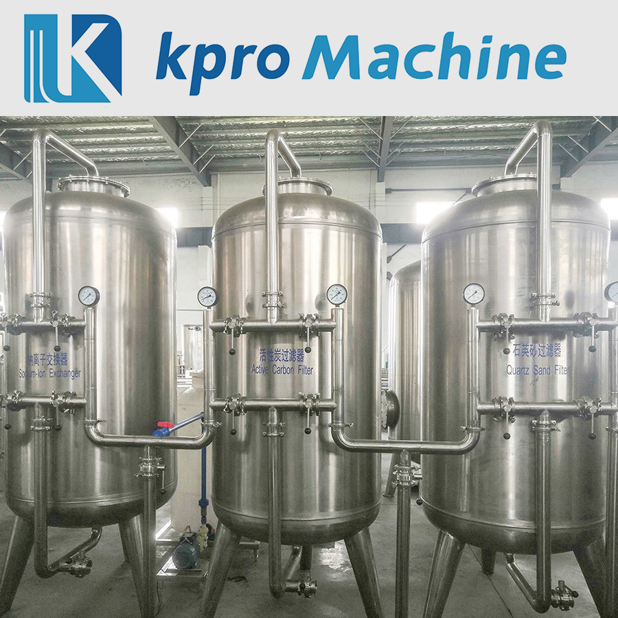 Fully New Ion Exchagne Resin Hard Water Filtration RO Membrane Cleaning Sterilizer Purification System