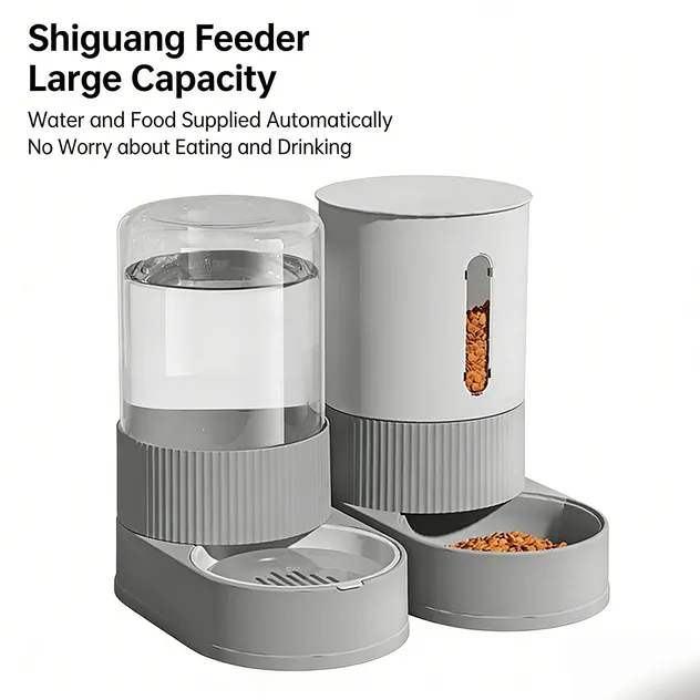 Automatic Pet Water and Food Dispenser Pet Feeder OEM/ODM