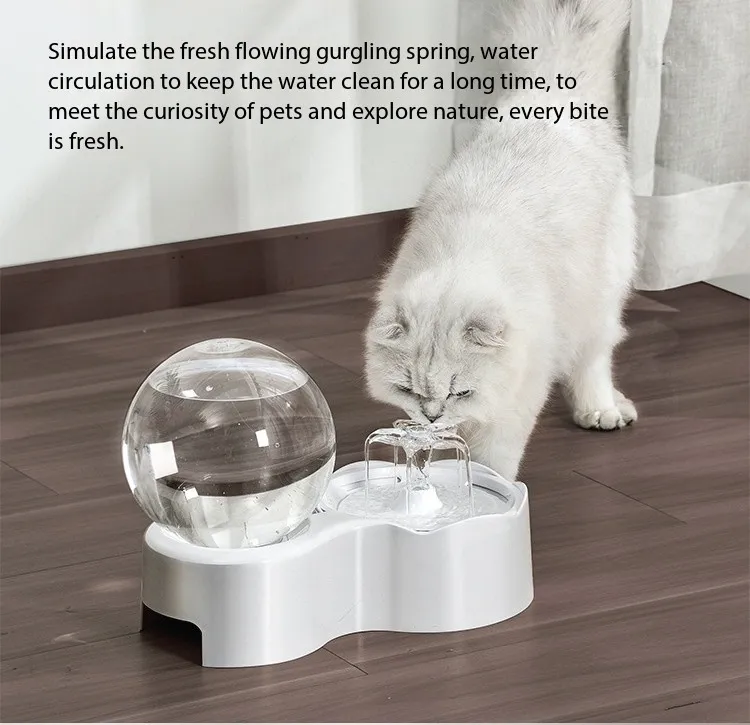 Intelligent Automatic Circulating Filtered Flowing Water Pet Drinking Fountain