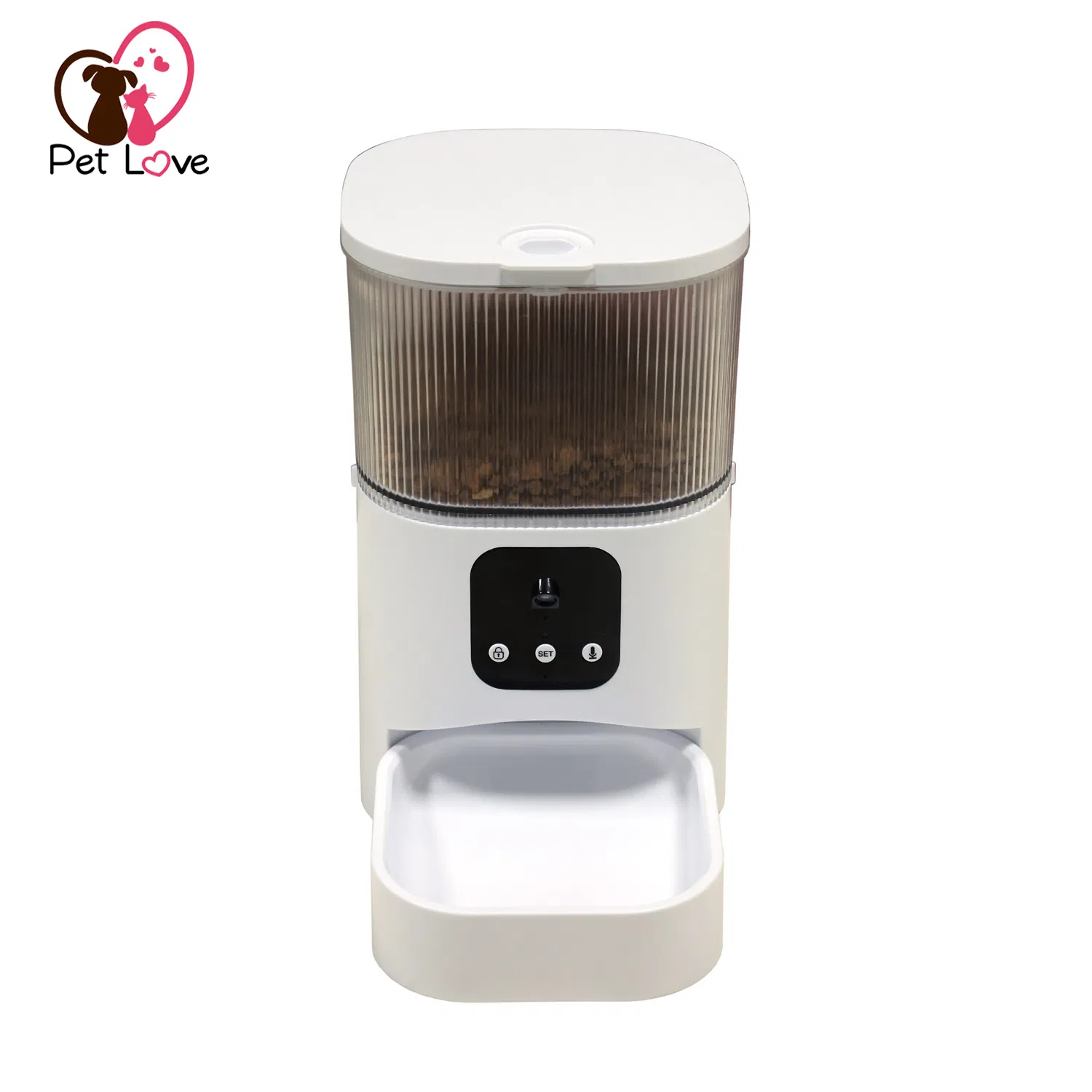 Automatic 3L Pet Feeder with 4MP Video Monitoring