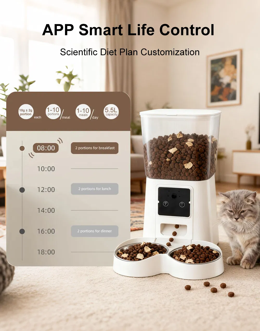Smart Automatic Pet Feeder Details