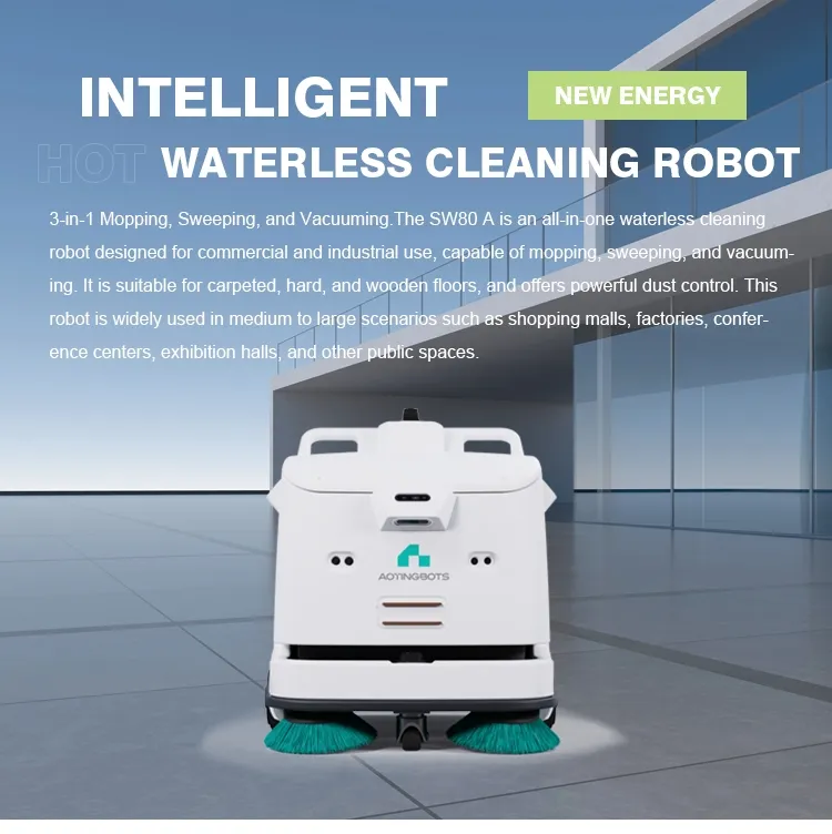 Commercial Waterless Cleaning Robot