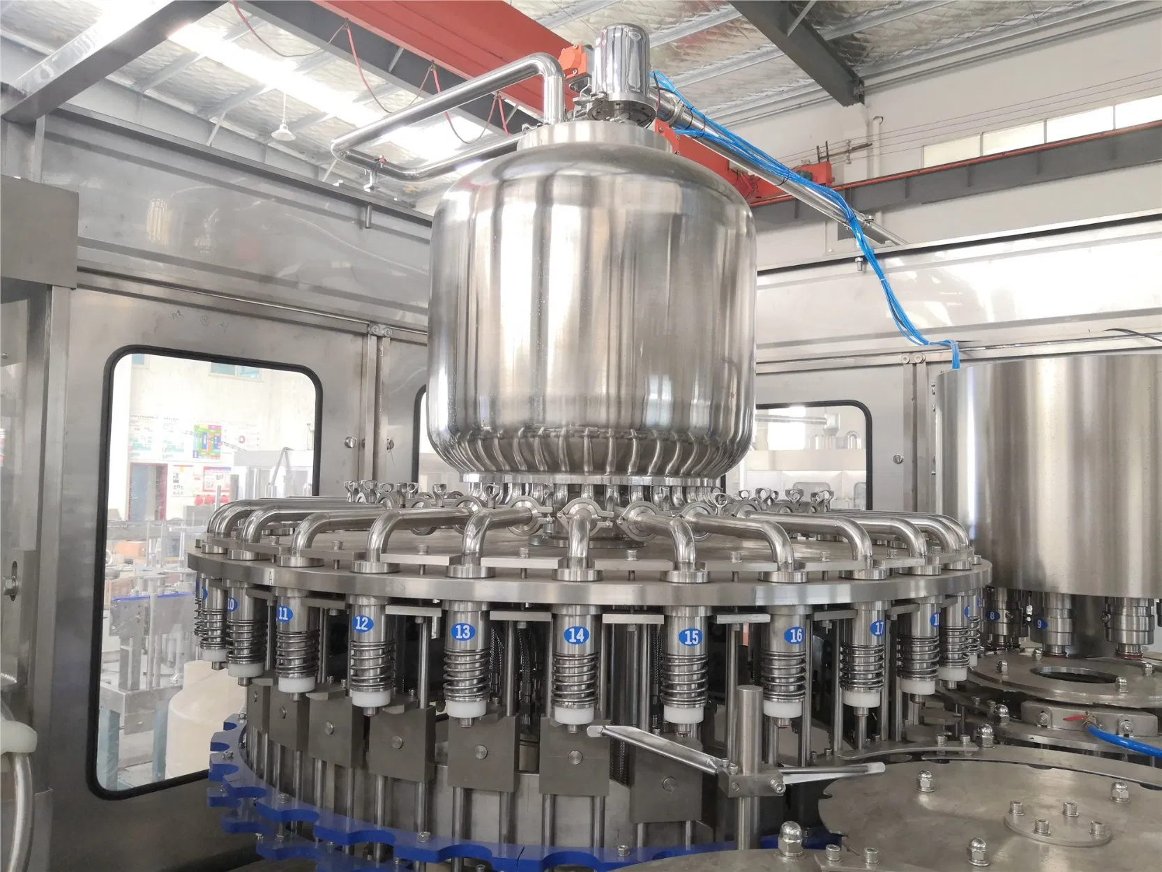Automated Pet Bottle Filling System