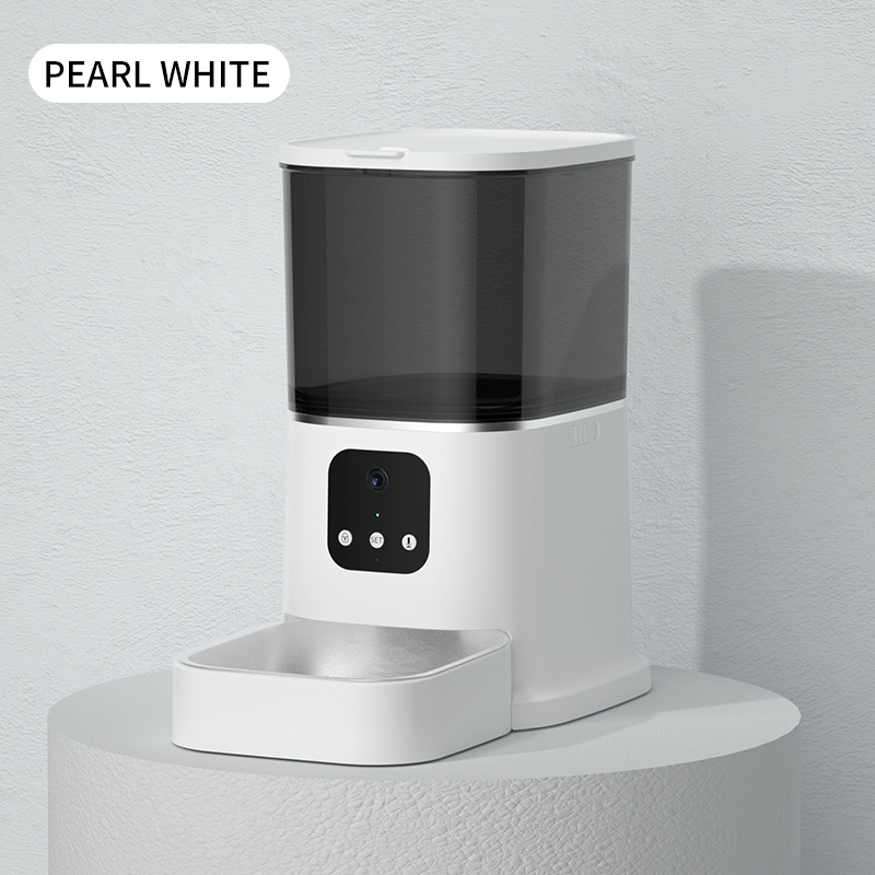 2025 Smart 6L Pet Feeder With Intelligent Timed Bowl Automatic Tuya Wifi App Control Dog Cat Feeder Dispenser Food with Camera