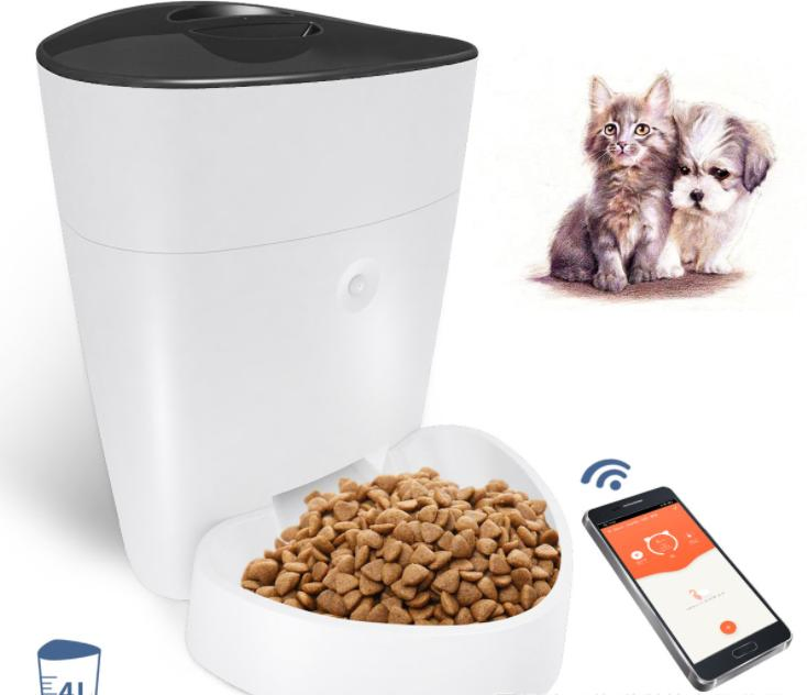 OEM Remote WiFi Large Capacity Automatic Intelligent Cat Dog Pet Feeder