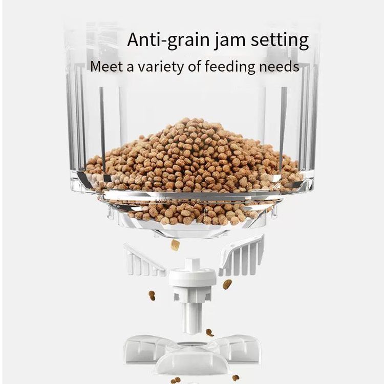 2024 New Innovations Cat Feeding Device Timed Voice Call Automatic Feeding Device Intelligent Dispenser Hot Sale