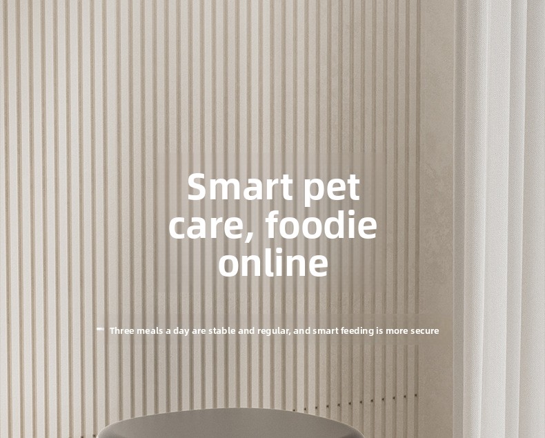 Pet Automatic Feeder 304 Stainless Steel Smartphone WiFi & Bluetooth Timed Feeding Control Smart Food Dispenser for Cats