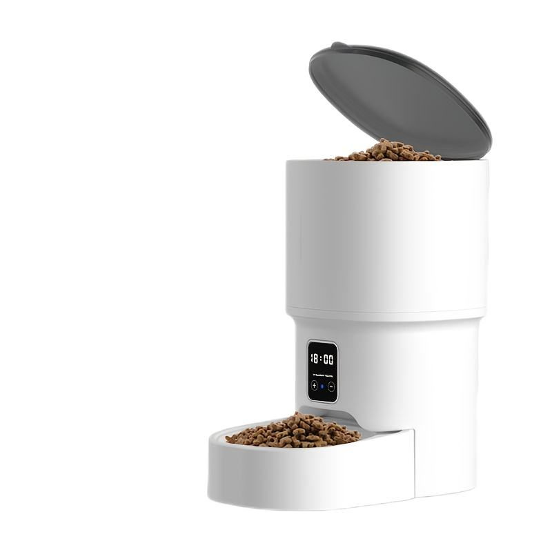 Factory Direct 4L Pet Automatic Feeder Remote Timing Dog Feeding Machine