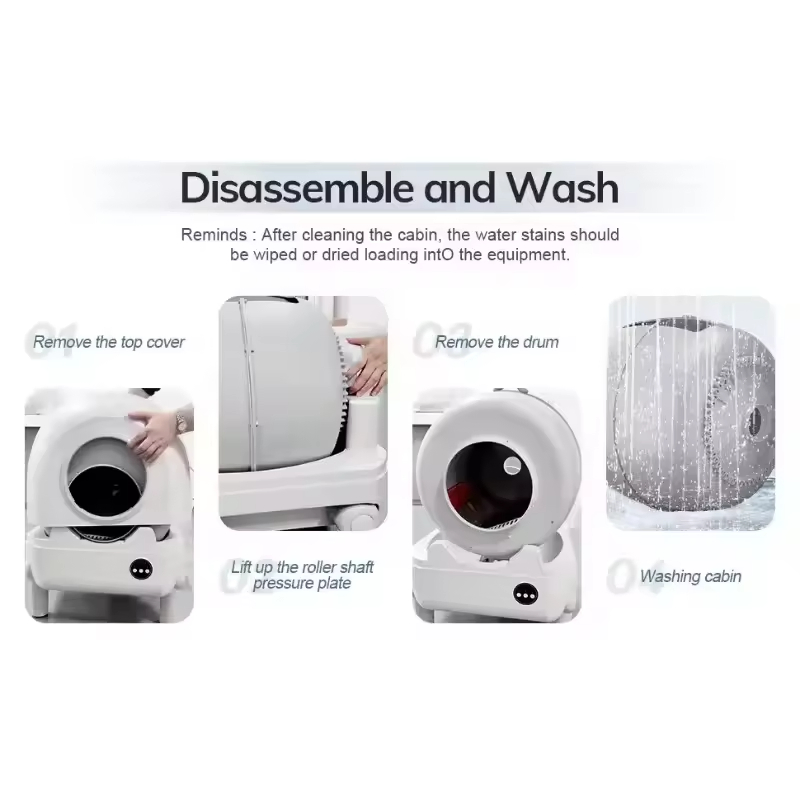 Smart Pet Hygiene Station with Self Cleaning and Air Purification Pet Products