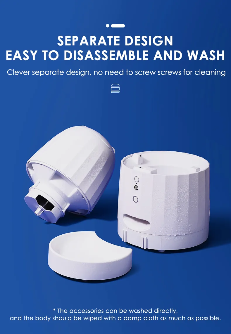 Automatic Pet Feeder WiFi Camera Video Cat Dog Feeder Dispenser
