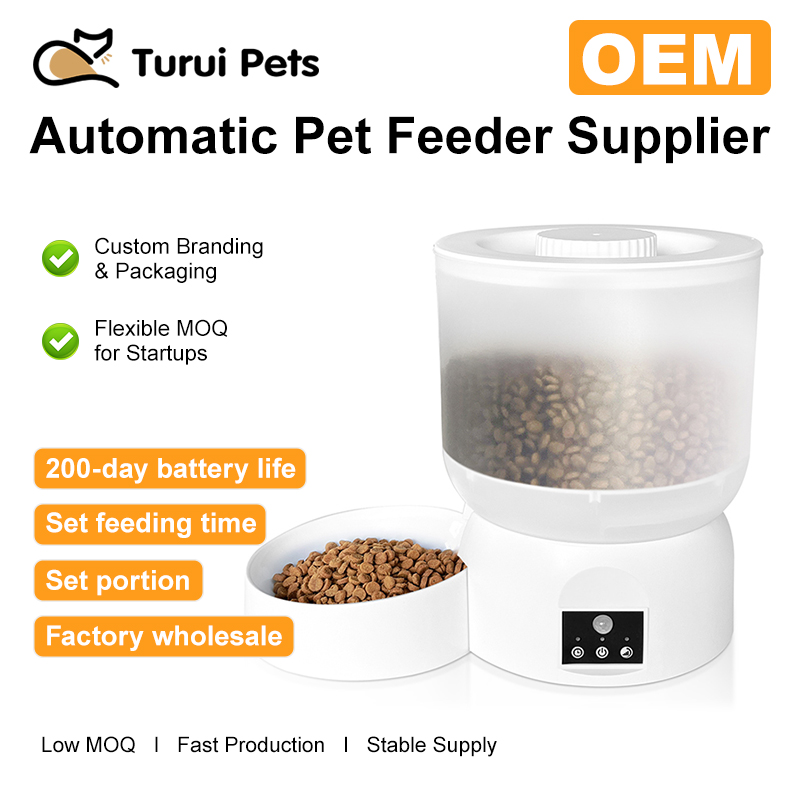 Smart Automatic Pet Feeder with Digital Timer Best Automatic Pet Feeder for Dogs Cats Timed Programmable Machine