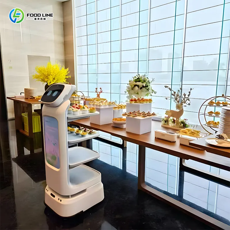 Automatic Restaurant Food Delivery Robot