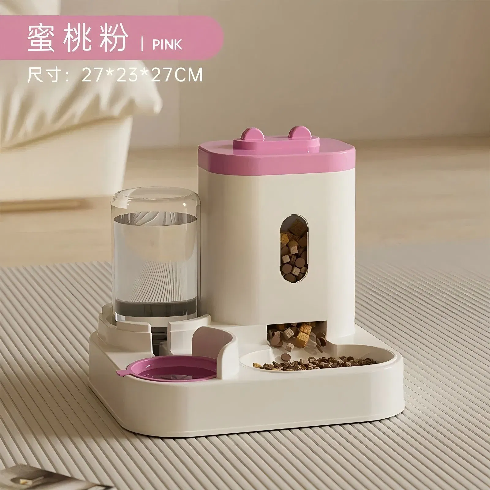 Large Capacity Dispenser Pet Smart Feeder Mascotas Custom Pet Product Pet Ware Cat Feeder Pet Ware Cat Feeder Smart Automatic Pet Feeder