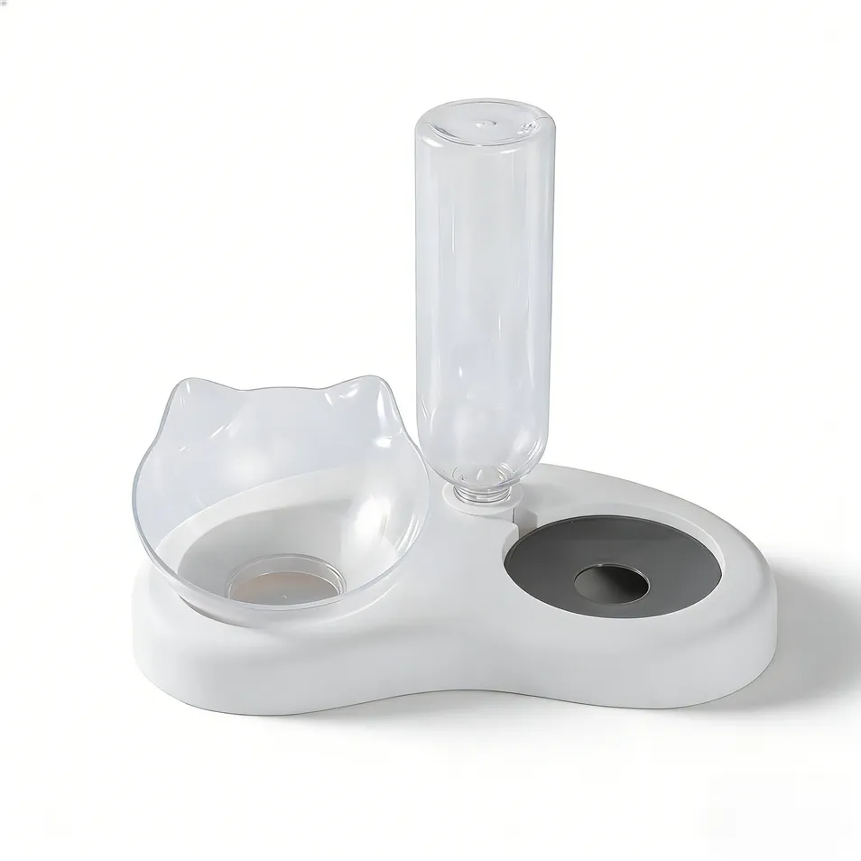 Mini Cat Feeding and Watering Bowl Combined Feeding and Watering OEM/ODM