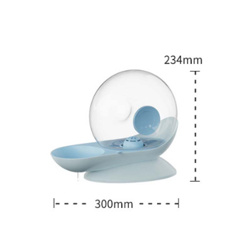 Pet Water Dispenser, 2.8L Automatic Gravity Cat Water Dispenser for Cats, Dogs &amp; Rabbit, Detachable Cat Dog Water Dish Feeder