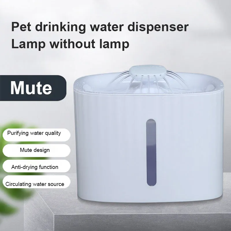 Automatic Pet Feeder and Water Fountain with LED Light