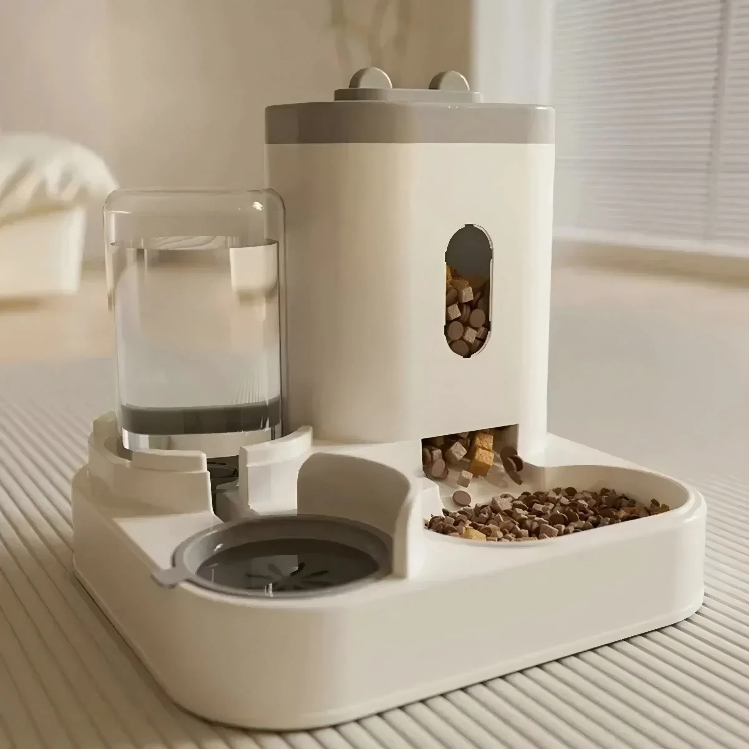 Dispenser Pet Smart Feeder Large Capacity Dog Cat Feeder Water Fountain Pet Feeder Smart Automatic Pet Feeder Pet Ware Smart Cat Feeder