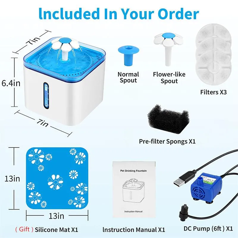Pet Fountain Usage