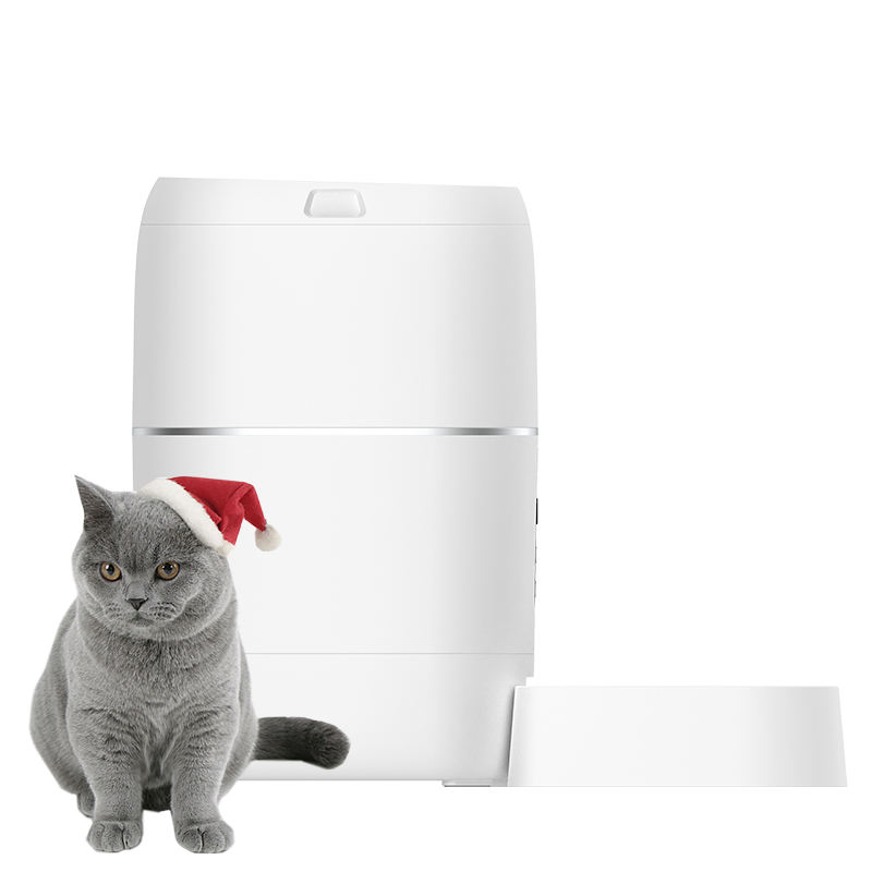 Tuya APP Controlled Pet Feeder with 1-6 Smart Automatic Meals Daily