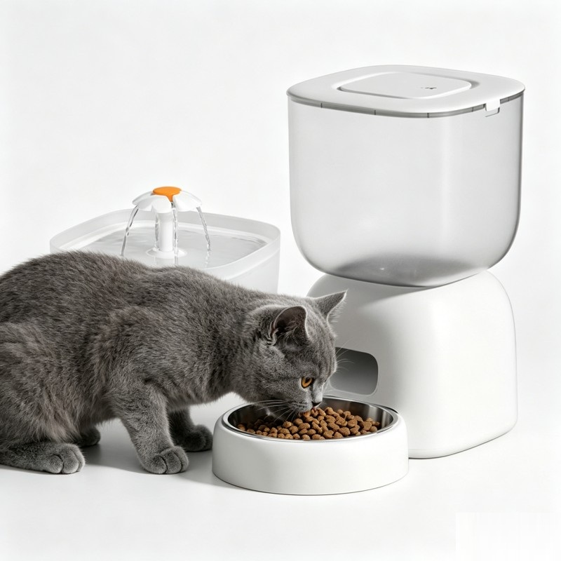 APP Controlled Pet Feeder Customizable Feeding Times for Cats Pet Products