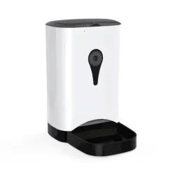 Pet Bowl 4.5L Pet Feeder WiFi Remote Control Fashion Smart Automatic Pet Cat Dog Feeder Food Rechargeable with Video Monitor Pet Products