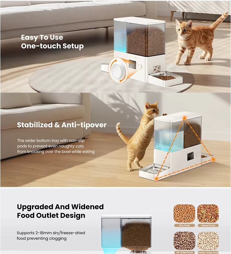 Automatic Pet Feeder Detail 2