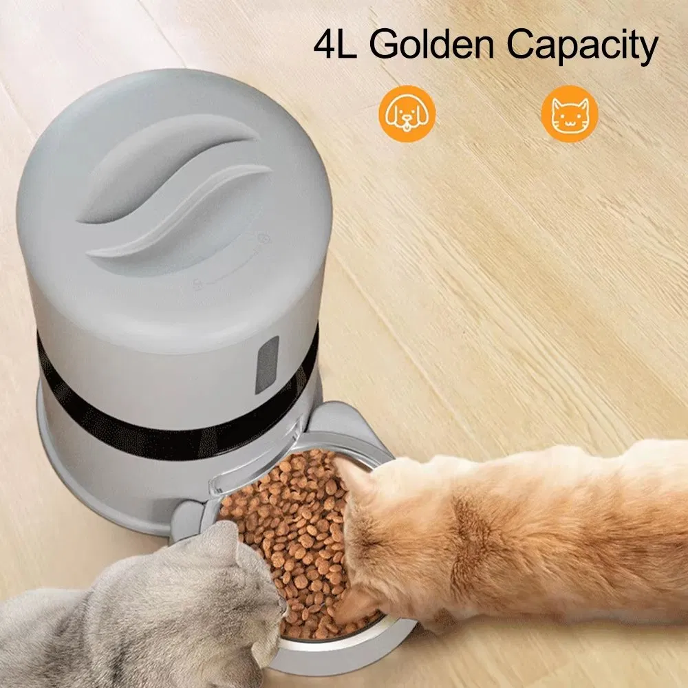 Wholesale Auto Smart Automatic Pet Electric Gravity Feeder Supplies Dog Cat Station Wi-Fi Microchip RFID Timer Pet Products